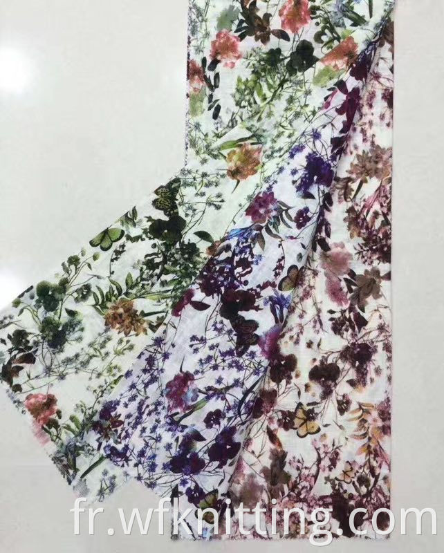 Different Design Cotton Slub Print 